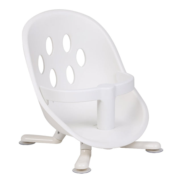 phil&teds poppy bath seat shown 3/4 front angle_white