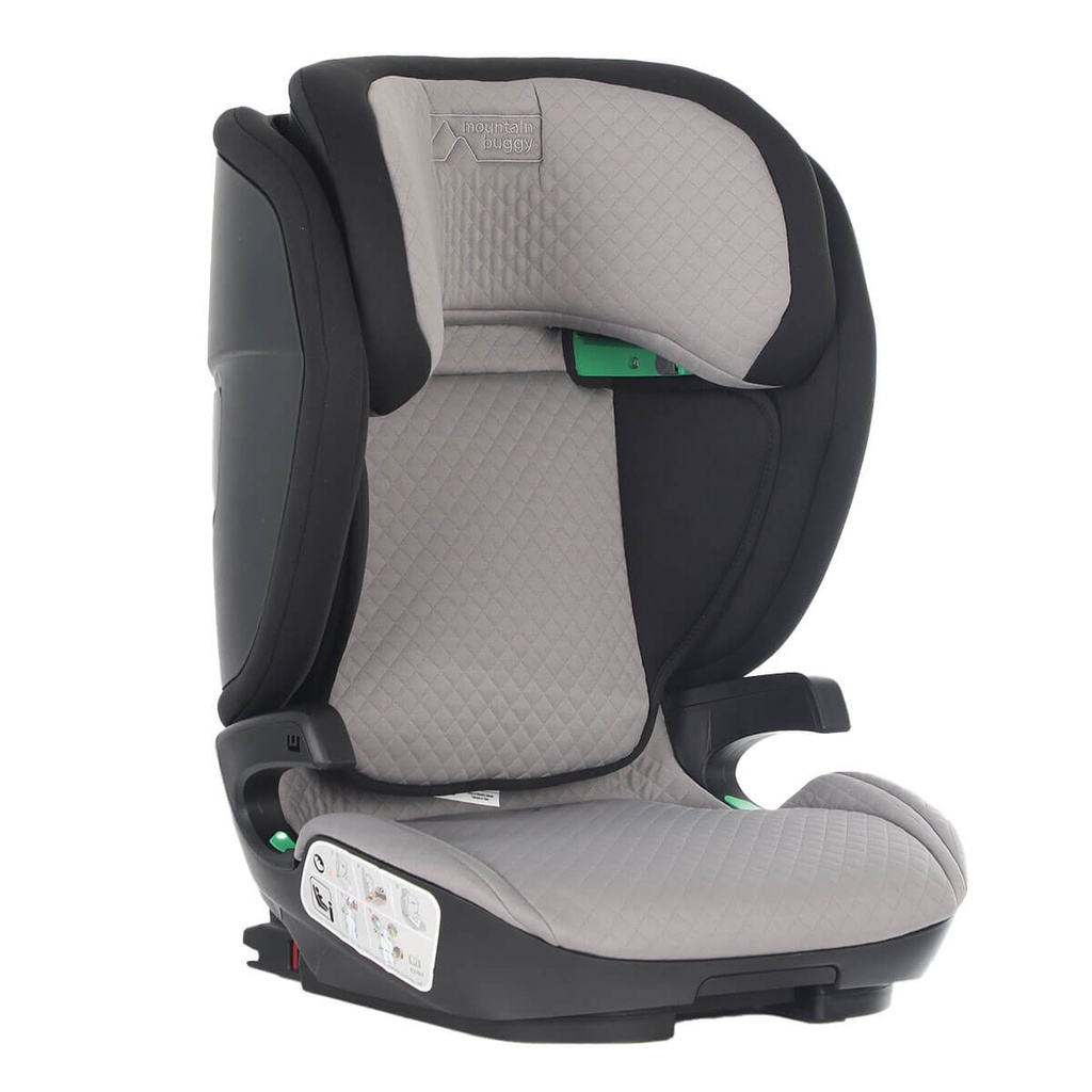 haven i-size booster seat three quarter view
