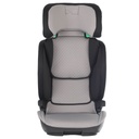 haven i-size booster seat front view with back height extended