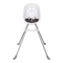 phil&teds award winning poppy high chair showing front view with removed food tray for use at counters and table