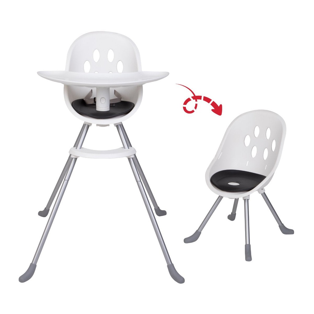 phil&teds award winning poppy high chair showing dual high chair and my chair modes