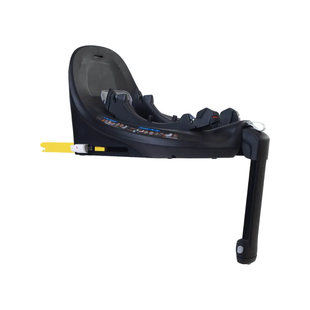 mountain buggy rotating isofix base with support leg down side view.webp